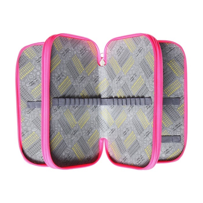 Пенал 3 секции, 125 х 205 х 55 мм, Calligrata 81П26/3 Пенал 3 секции, 125 х 205 х 55 мм, Calligrata 81П26/3 "Бабочки", (объемный 3D-рисунок с эффектом металлика) ламинированный картон