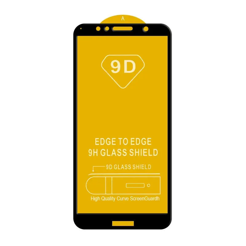 Защитное стекло Huawei Y6 (2018)/Honor 7A Pro/7C с рамкой 9H Full Glue без упаковки (25 шт./уп.) Защитное стекло Huawei Y6 (2018)/Honor 7A Pro/7C с рамкой 9H Full Glue без упаковки (25 шт./уп.)