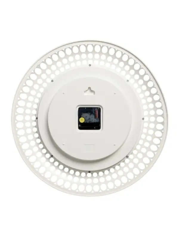 Часы настенные &laquo;Классика&raquo;, бесшумные, плавный ход, d=40 см, белые, от батарейки 1&times;АА