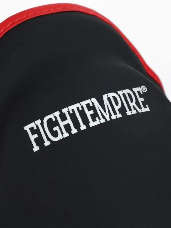 Защита голеностопа для единоборств FIGHT EMPIRE, ART, чёрно-красная, размер M