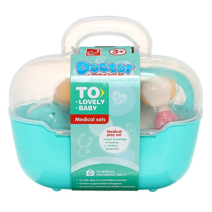Игровой набор «Доктор», 7 предметов, в чемоданчике Игровой набор «Доктор», 7 предметов, в чемоданчике