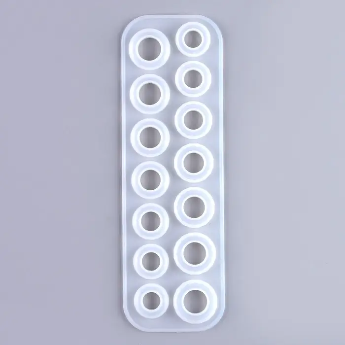 Молд силиконовый &laquo;Кольца&raquo;, 14 форм колец