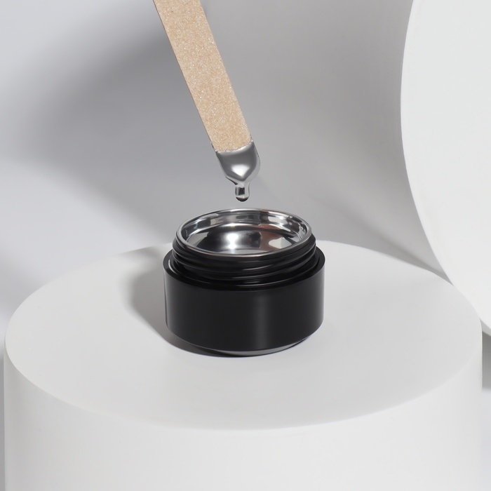 Гель лак для ногтей, «LIQUID METALL», 3-х фазный, 5мл, LED/UV, цвет серебристый Гель лак для ногтей, «LIQUID METALL», 3-х фазный, 5мл, LED/UV, цвет серебристый