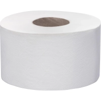 Бумага туалетная д/дисп Focus Eco Jumbo 1сл белая 200м 12рул/уп_5050784
