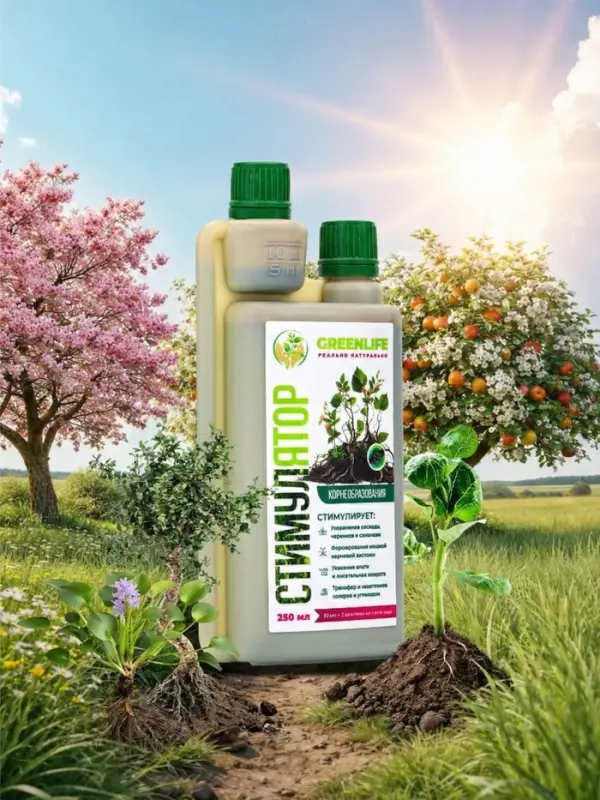 Стимулятор корнеобразования Greenlife, 250 мл