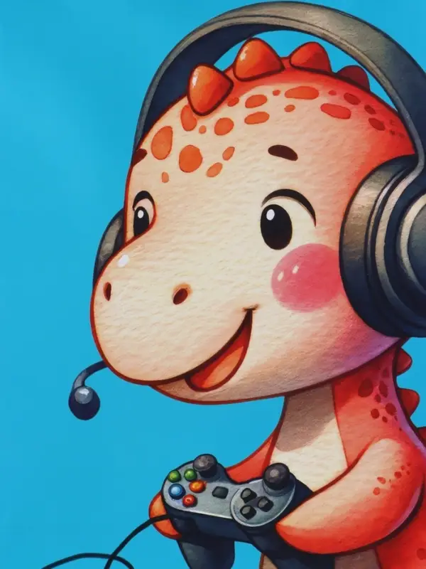 Пакет подарочный "Маленький динозаврик" 33 х 42,5 х 10 см