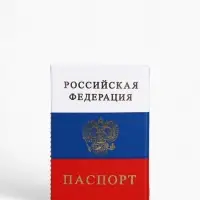 Обложка для паспорта, триколор