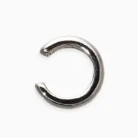 Серьга кафф &laquo;Роспись&raquo;, цвет серебро