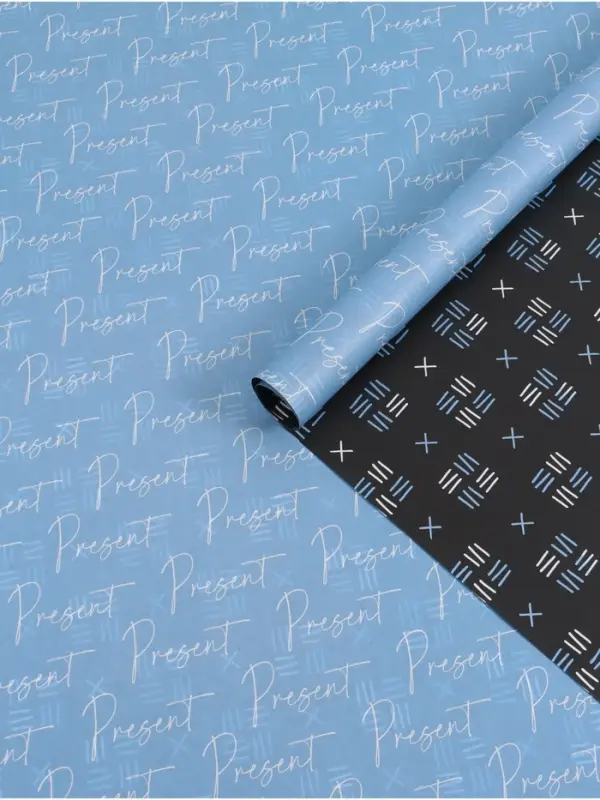 Бумага крафтовая двухсторонняя Present, 70 &times; 100 см