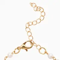 Набор детских браслетов 4 шт.  "Выбражулька" тренд, бисер, бабочка, цветные