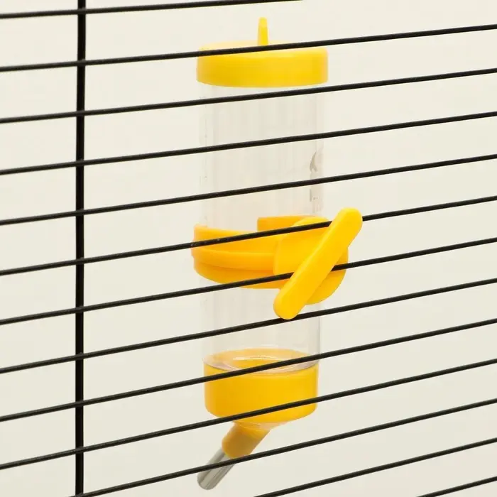 Поилка для грызунов  Поилка для грызунов "Пижон", 125 мл, жёлтая