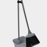 Веник с совком Альтернатива &laquo;Комфорт&raquo;, пластик, МИКС