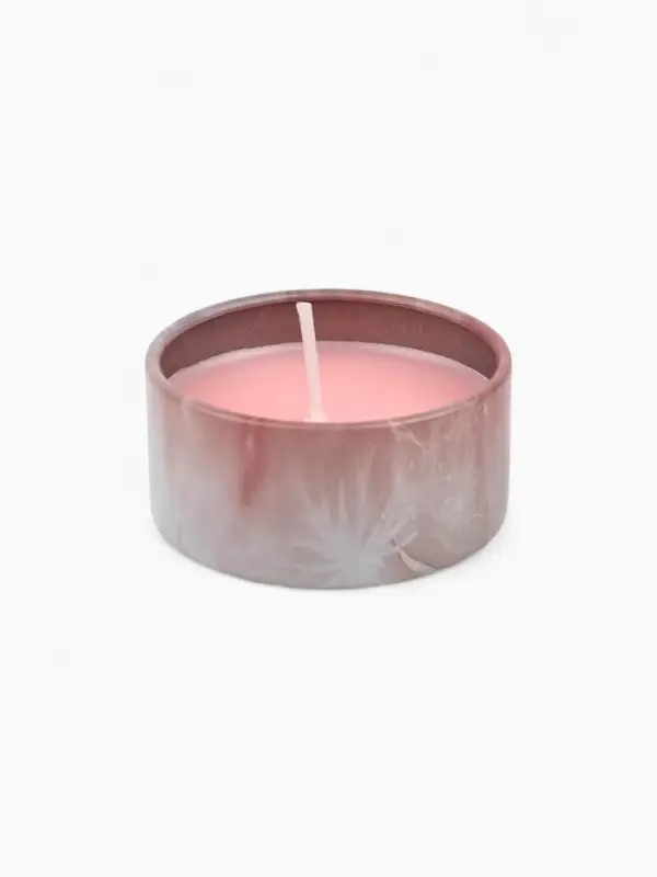 Свеча ароматическая новогодняя в банке «Конь», розовая, аромат ваниль, 4.8 см Свеча ароматическая новогодняя в банке «Конь», розовая, аромат ваниль, 4.8 см