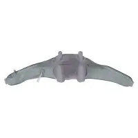 Массажёр для спины и шеи LEM-29, наплечный, ИК подогрев, серый