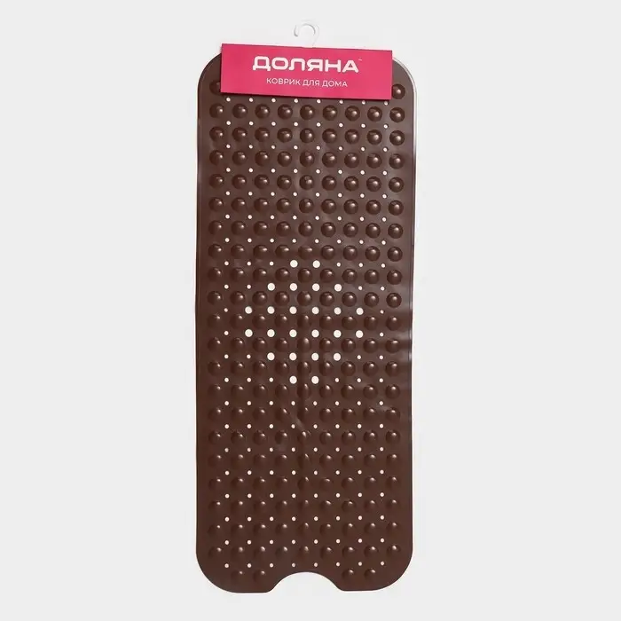 Коврик противоскользящий в ванну Доляна &laquo;Пузырьки&raquo;, на присосках, 39&times;101 см, МИКС