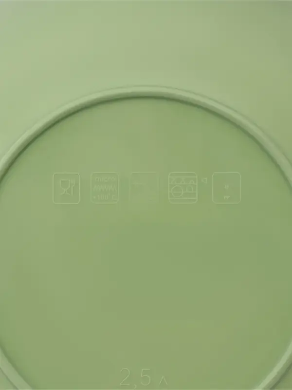 Набор для пикника Plast Team, 4 персоны, 25 предметов, пластик, зеленый, молочный