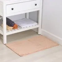 Коврик для дома Доляна &laquo;Букли длинные&raquo;, 50&times;80 см, бежевый, длина букли 2 см