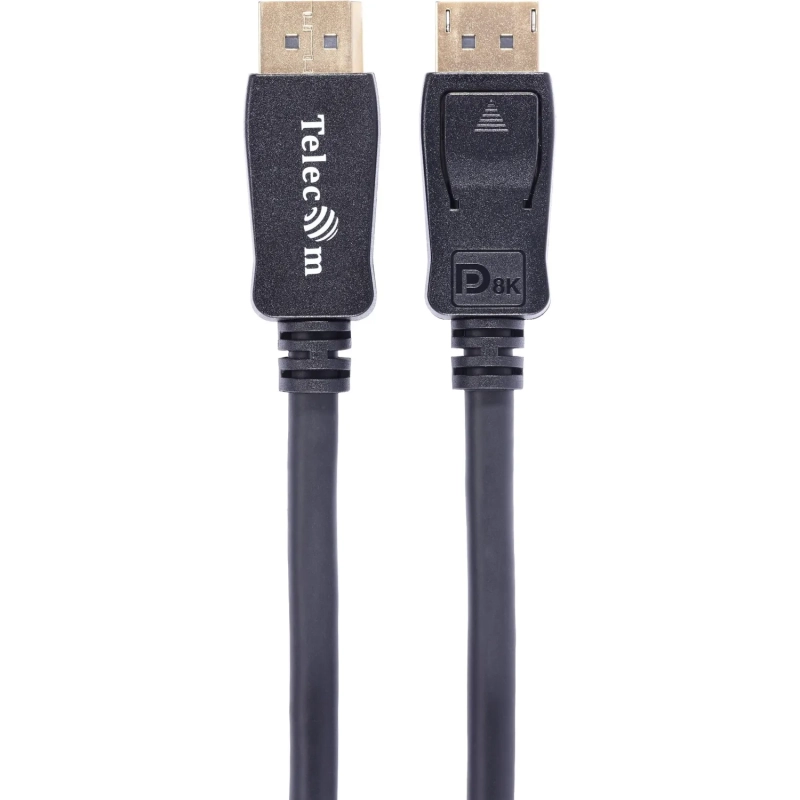 Кабель DP-DP соединительный 1.4V 8K@60Hz  2м , Econom, Telecom (TCG745C-2M)