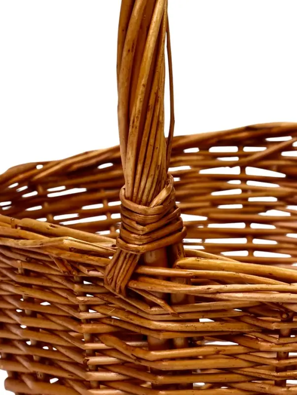 Набор корзин 3 шт, 34х30х14, 28х24х13, 22х19х10  лоза коричневый