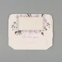 Коробка подарочная с окном &laquo;От всей души&raquo;, 20&times;12&times;4 см, самосборная