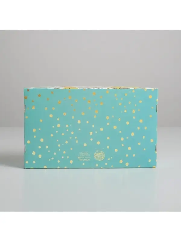 Коробка для эклеров, кондитерская упаковка, 5 вкладышей, &laquo;Для тебя&raquo;, 25.2&times;15&times;7 см