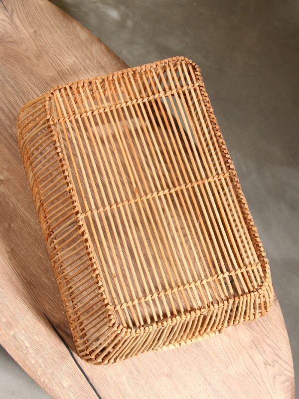 Корзина для белья, 51х38х25 см, ротанг