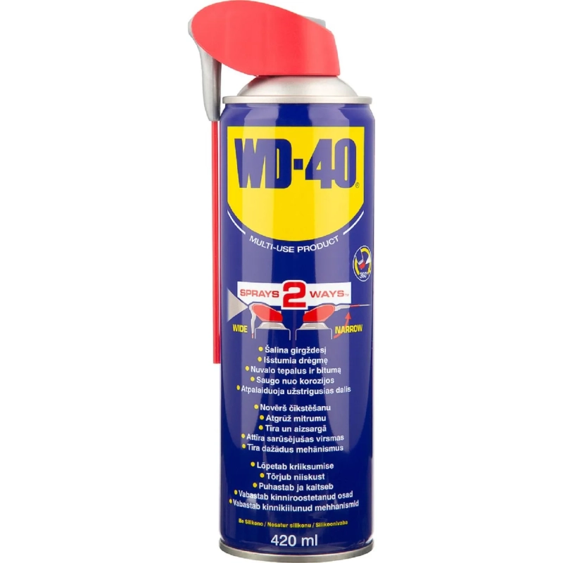 Смазка универсальная WD-40 420 мл умная трубочка (49425)
