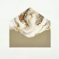 Конверт подарочный «Мрамор», софт тач, тиснение, 19 × 9,2 см