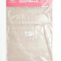 Салфетки сервировочные на стол &laquo;Классика&raquo;, 4 шт., 45&times;30 см, коричнево-бежевые