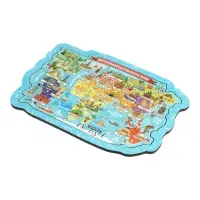 Пазл деревянный фигурный "Достопримечательности мира" Пазл деревянный фигурный "Достопримечательности мира"