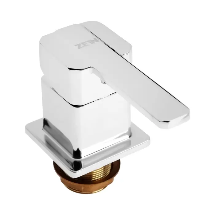 Смеситель на борт ванны ZEIN NB-3, на четыре отверстия, комплект, высокий излив, хром