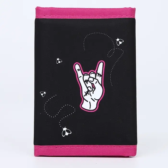 Кошелёк детский «Будь собой» на липучке