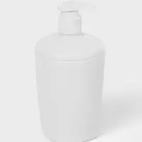 Набор для ванной комнаты Aqua, 4 предмета, пластик, белый