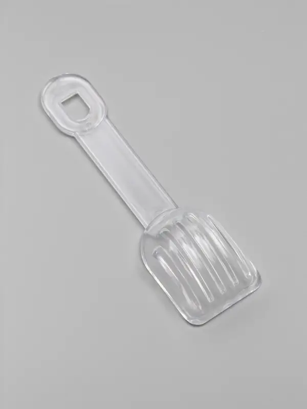 Ванночка для грызунов, 14&times;10.4 см, угловая, с лопаткой, пластик, голубая