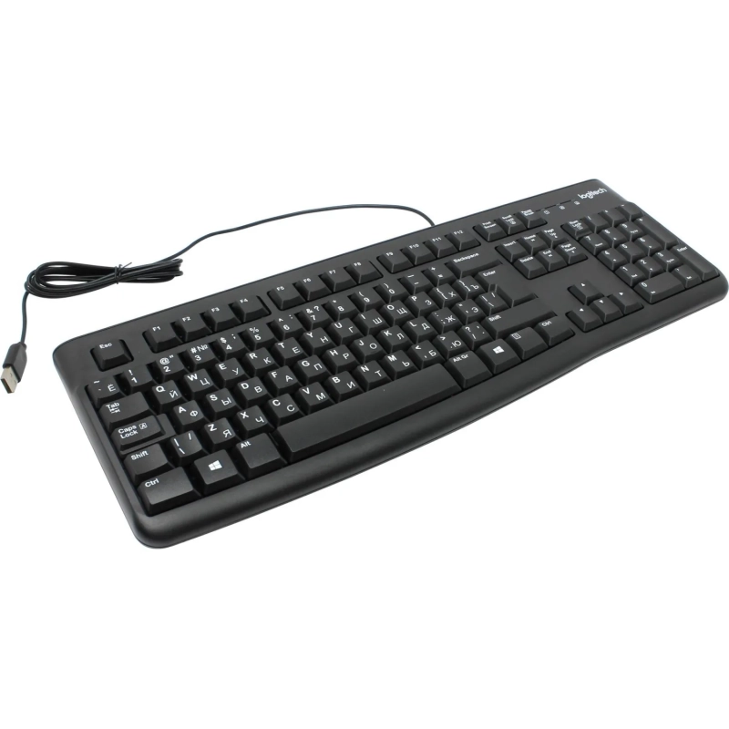 Клавиатура Logitech Keyboard K120 For Business Black USB (920-002522)