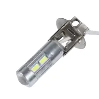 Автомобильная лампа, светодиодная, H3, 12 В, 13 SMd=5050, 2 шт., белый