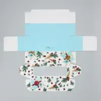 Коробка для кондитерских изделий с окном &laquo;Новогодняя&raquo;, 26 х 10 х 8 см