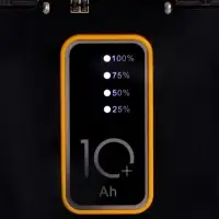 Внешний аккумулятор CRR-32, 10000 мАч, 2 USB, Type-C, 2 А, дисплей, чёрный