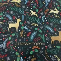 Бумага упаковочная глянцевая «Европейский стиль», 70 х 100 см