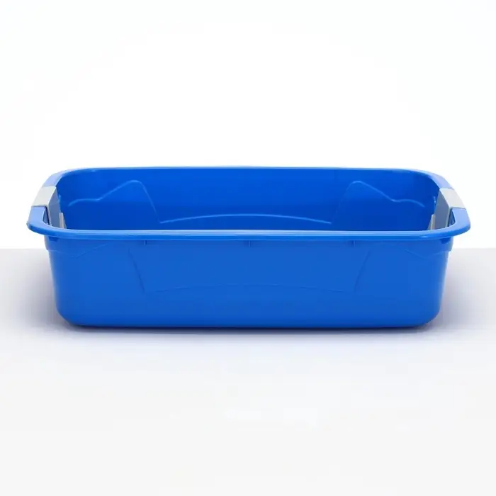 Туалет с сеткой, 44&times;33&times;11.5 см, синий, серый