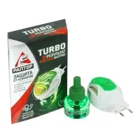 Комплект от комаров &laquo;Раптор&raquo; Turbo, фумигатор+жидкость, 40 ночей