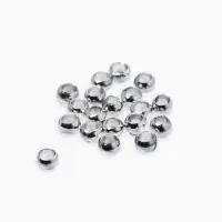 Набор для создания украшений "База" тросик, кримпы, шапочка, протектор, кольца, 61 пред, цв серебро