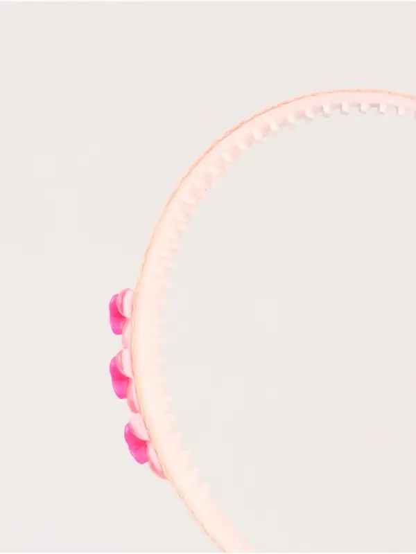 Ободок для волос розовый, Минни Маус Ободок для волос розовый, Минни Маус