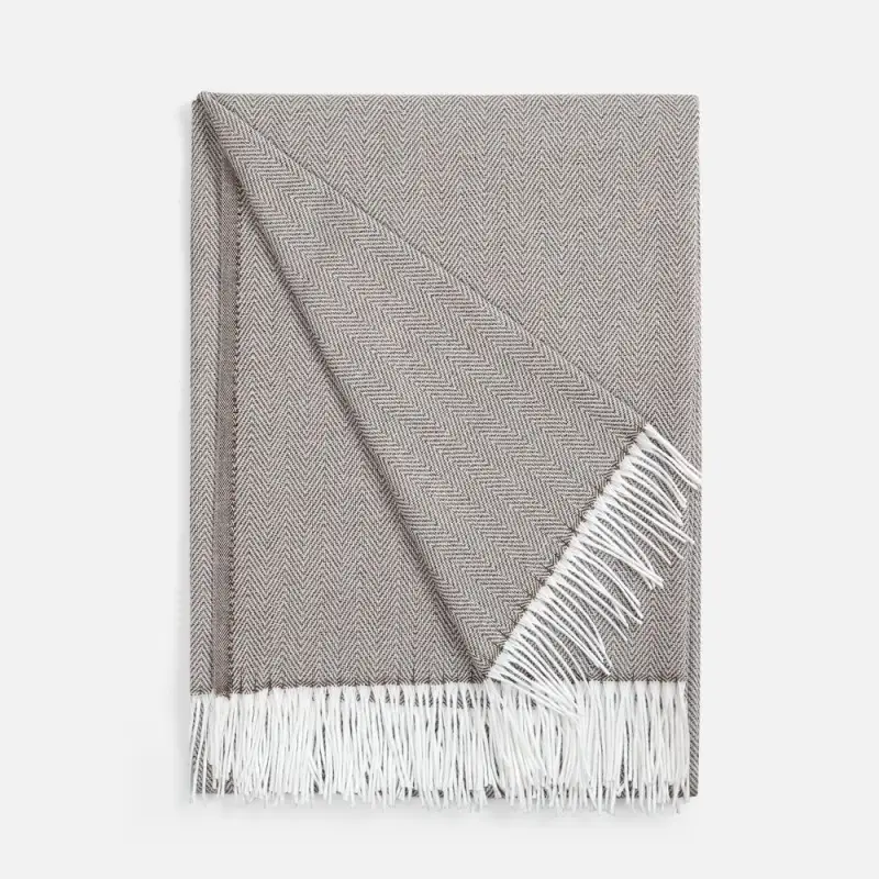 Плед &laquo;Гирвас&raquo;, темно-бежевый