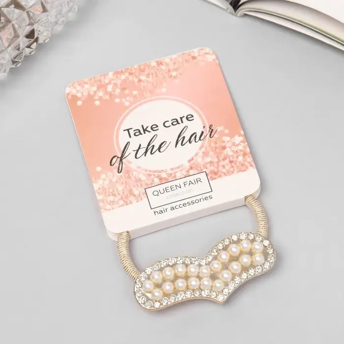 Резинка для волос Резинка для волос "Робин" сердце, 5 см