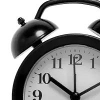 Часы - будильник настольные &laquo;Соломон&raquo;, дискретный ход, 9.8&times;12 см, от батареек АА