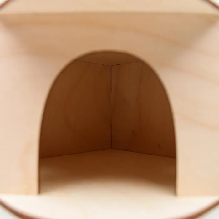 Домик для грызунов, 13&times;13&times;8 см, дерево