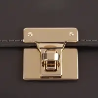 Застёжка для сумки, 3.3×3.3 см, цвет золотой