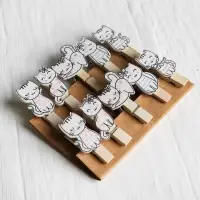 Прищепки декоративные &laquo;Котики&raquo; 10 шт., 3.5 см