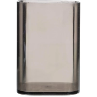 Подставка-стакан для канцелярских принадлежностей Attache office прозр черн